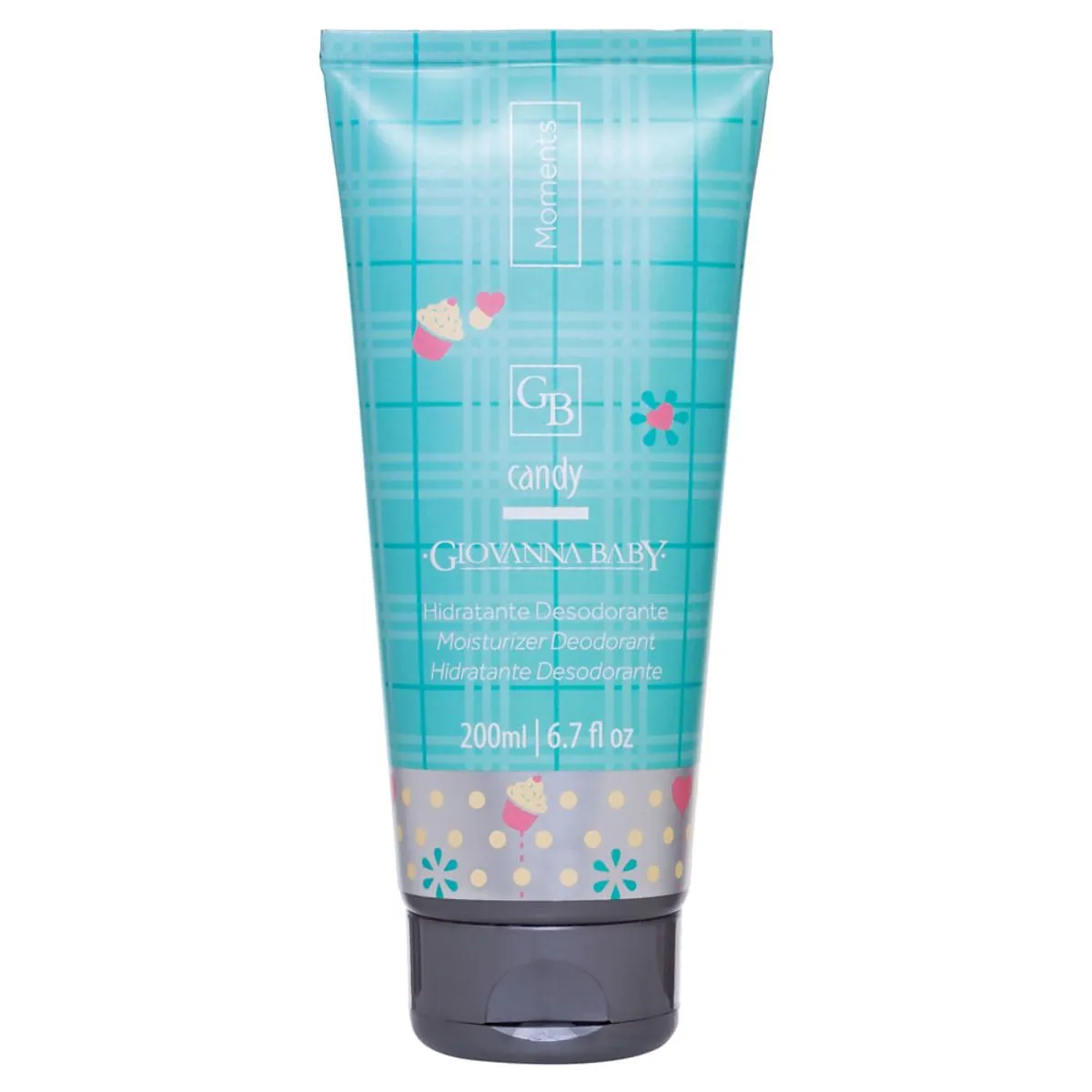 Loção Hidratante Desodorante Giovanna Baby Moments Candy 200ml