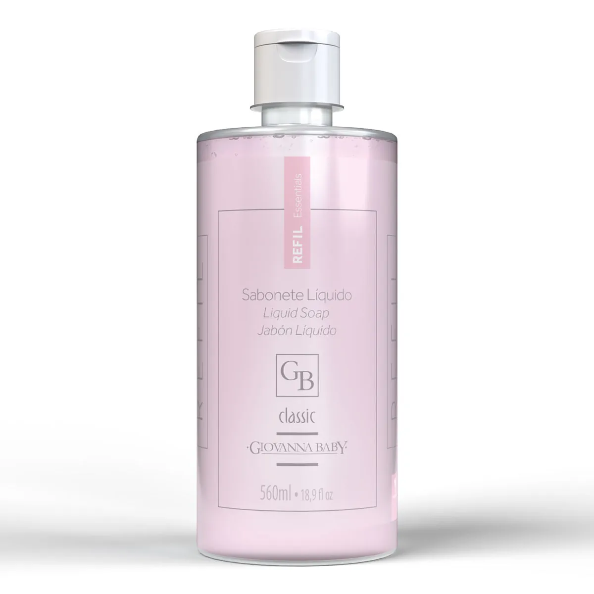 Refil Sabonete Líquido Giovanna Baby Essentials Classic 560ml