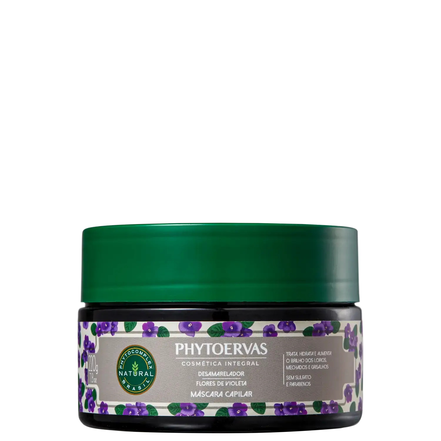 Creme Tratamento para Cabelos Desamarelador Flores de Violeta 220G PHYTO
