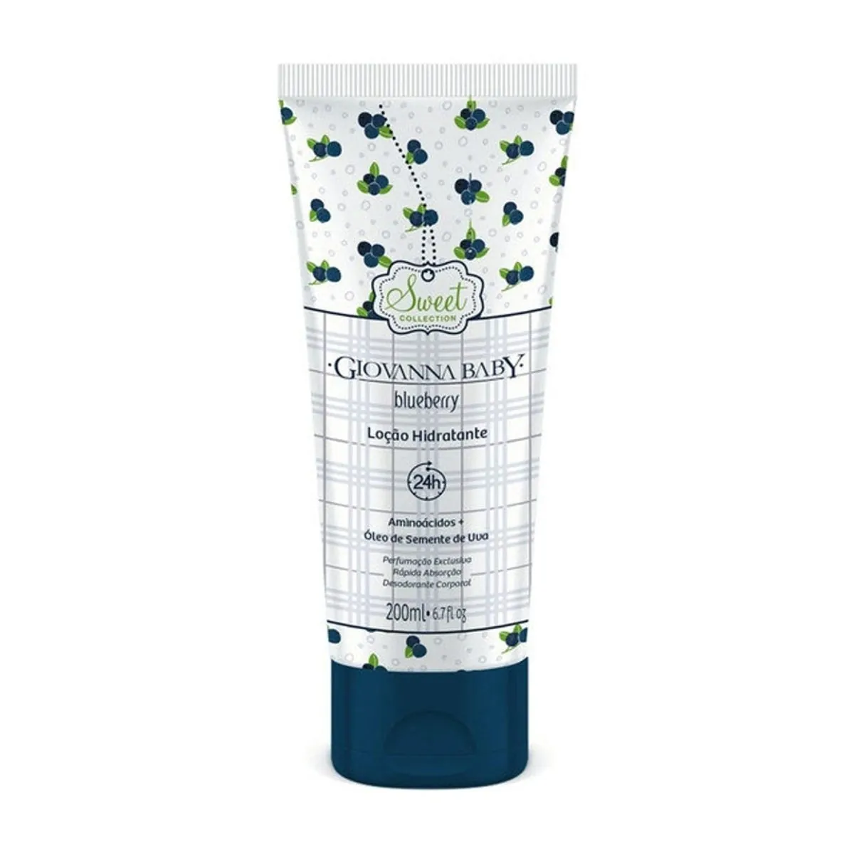 Loção Hidratante GIOVANNA BABY Blueberry 200ml