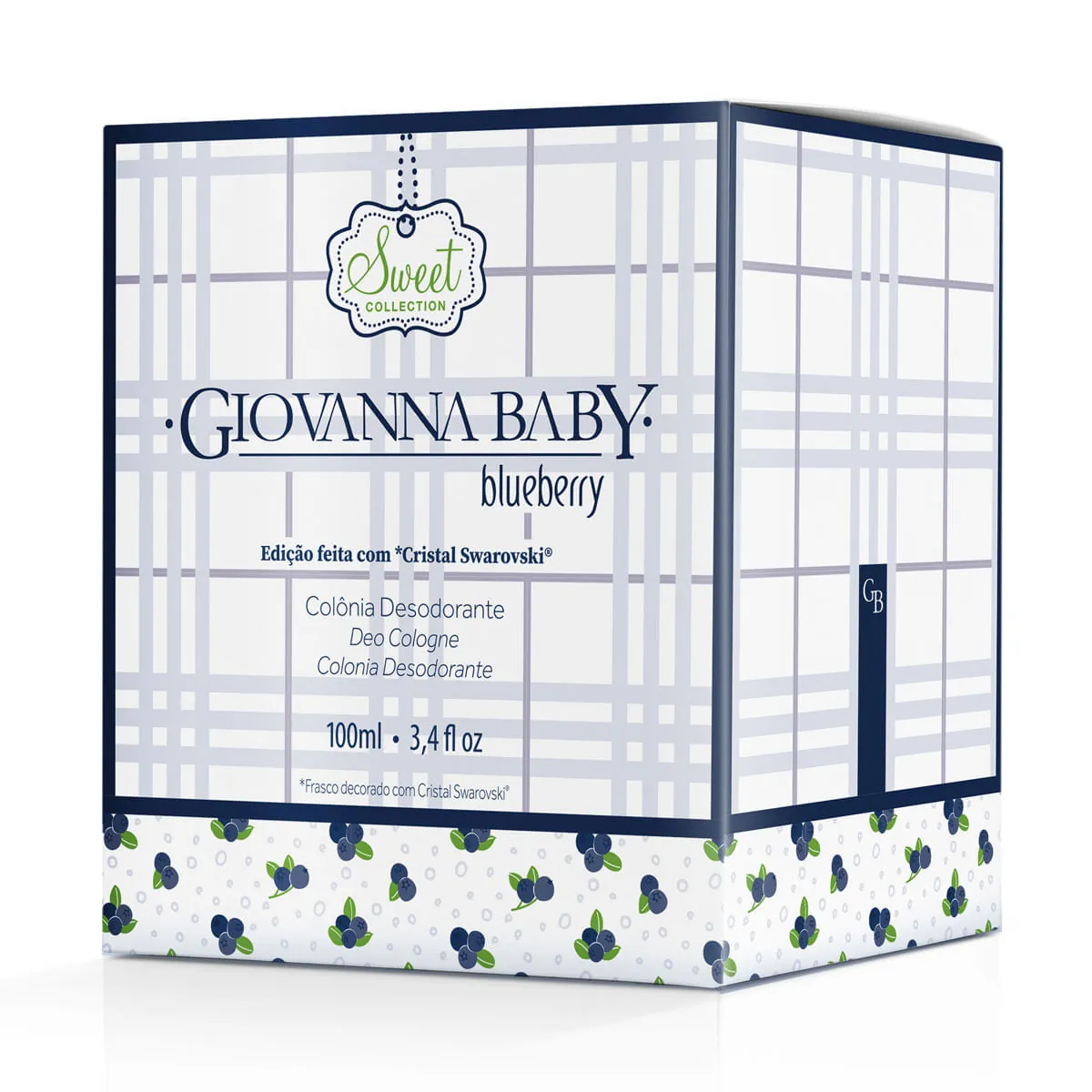 Colônia Giovanna Baby Blueberry Swarovski 100ml