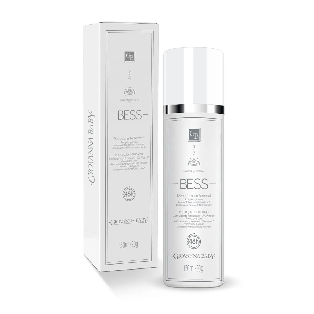 Desodorante Aerosol Giovanna Baby Bess 150ml