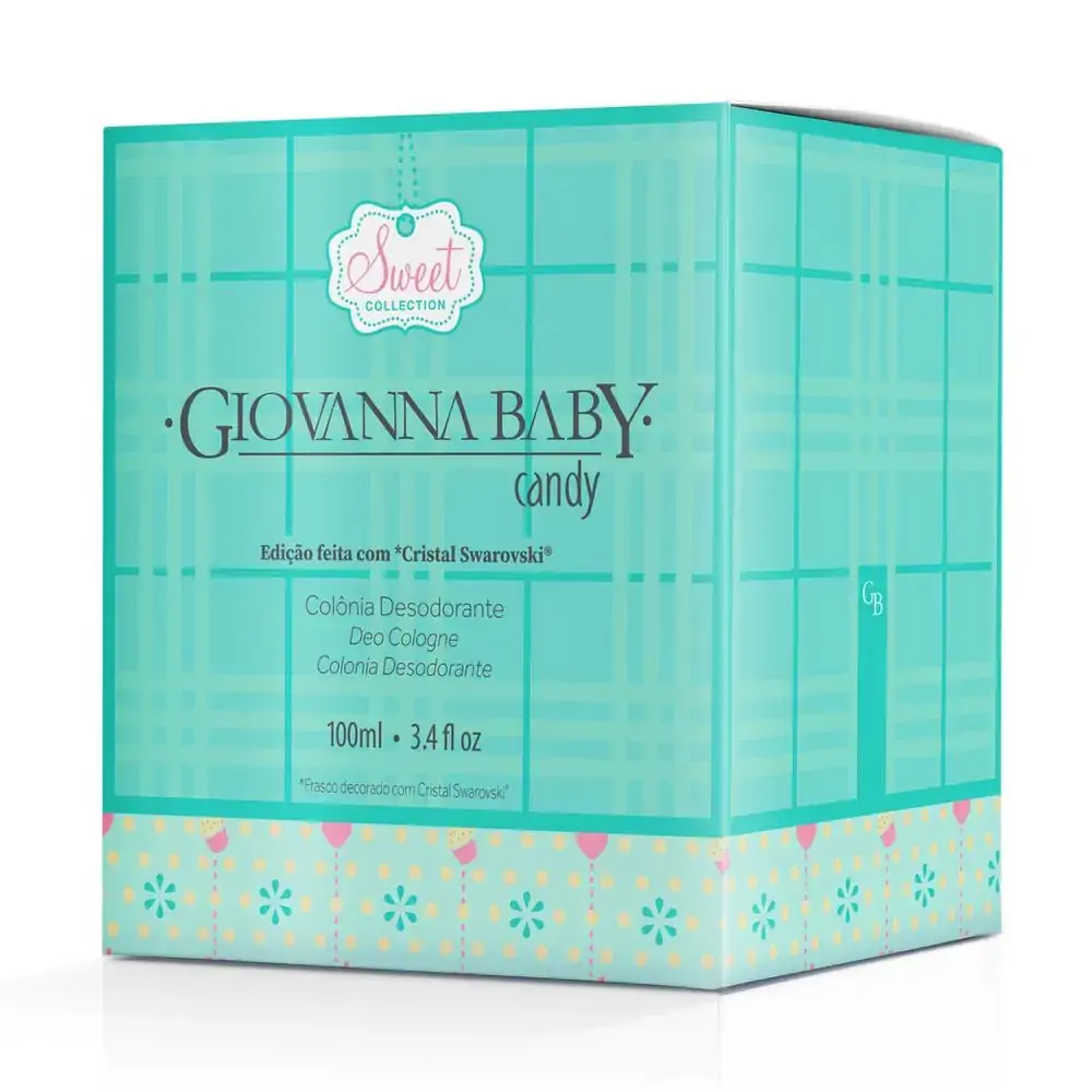 Colônia Giovanna Baby Candy Swarovski 100ml