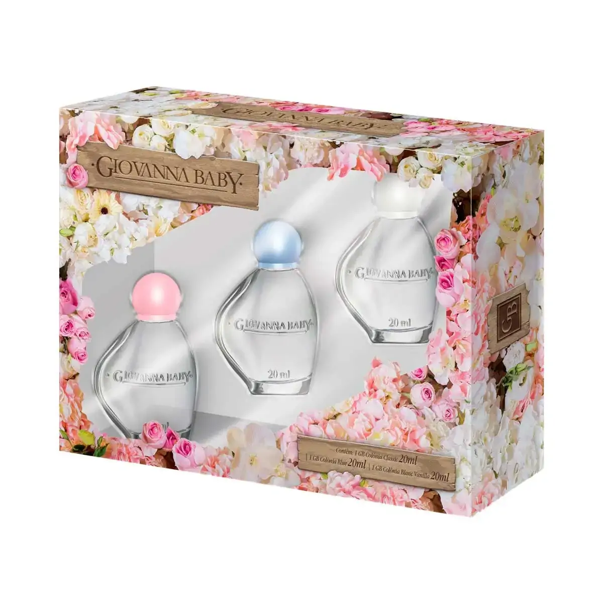 Colonia Giovanna Baby 20ml C.3 Aromas Jardim