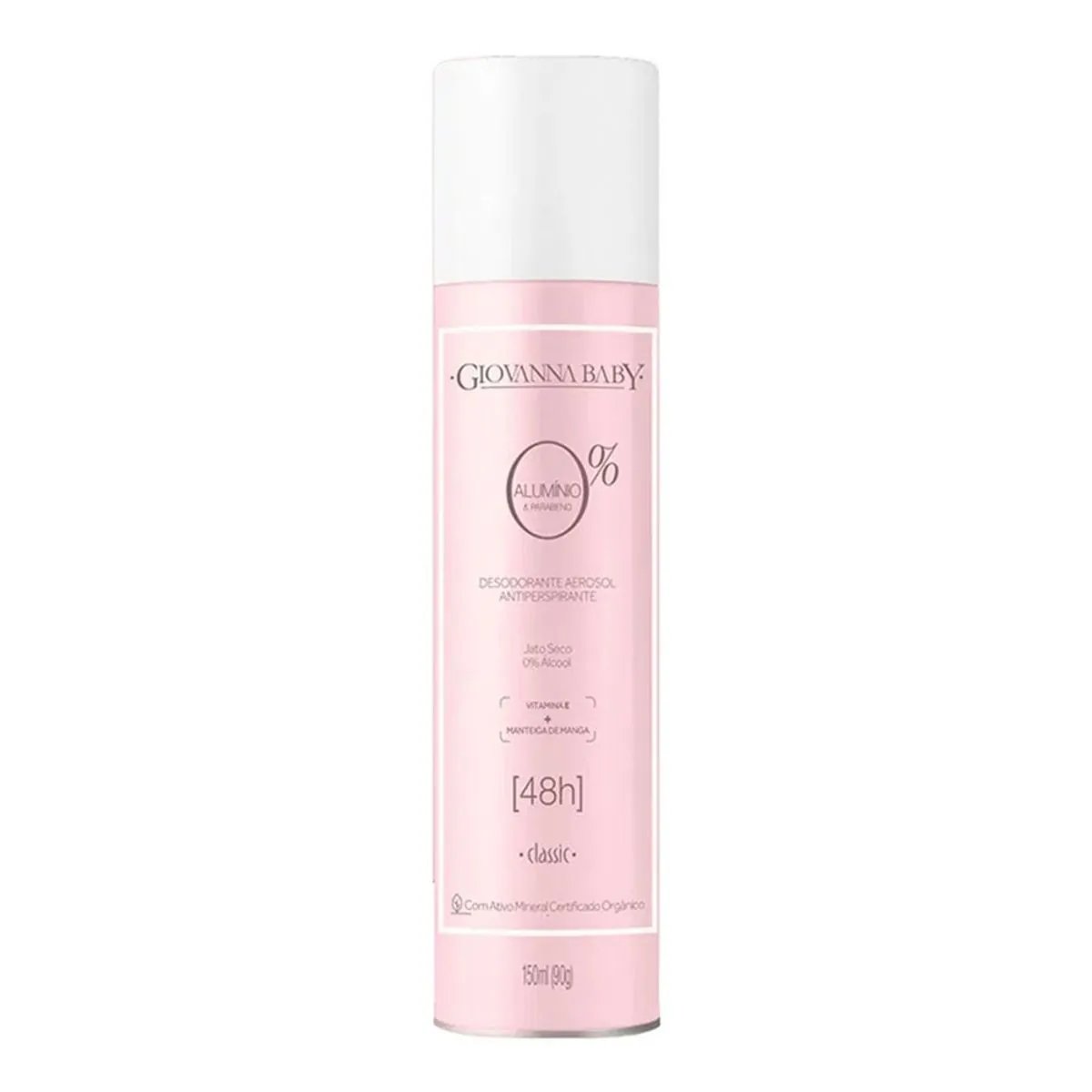 Giovanna Baby Desodorante Aerosol 0% Aluminio Classic 150 ml