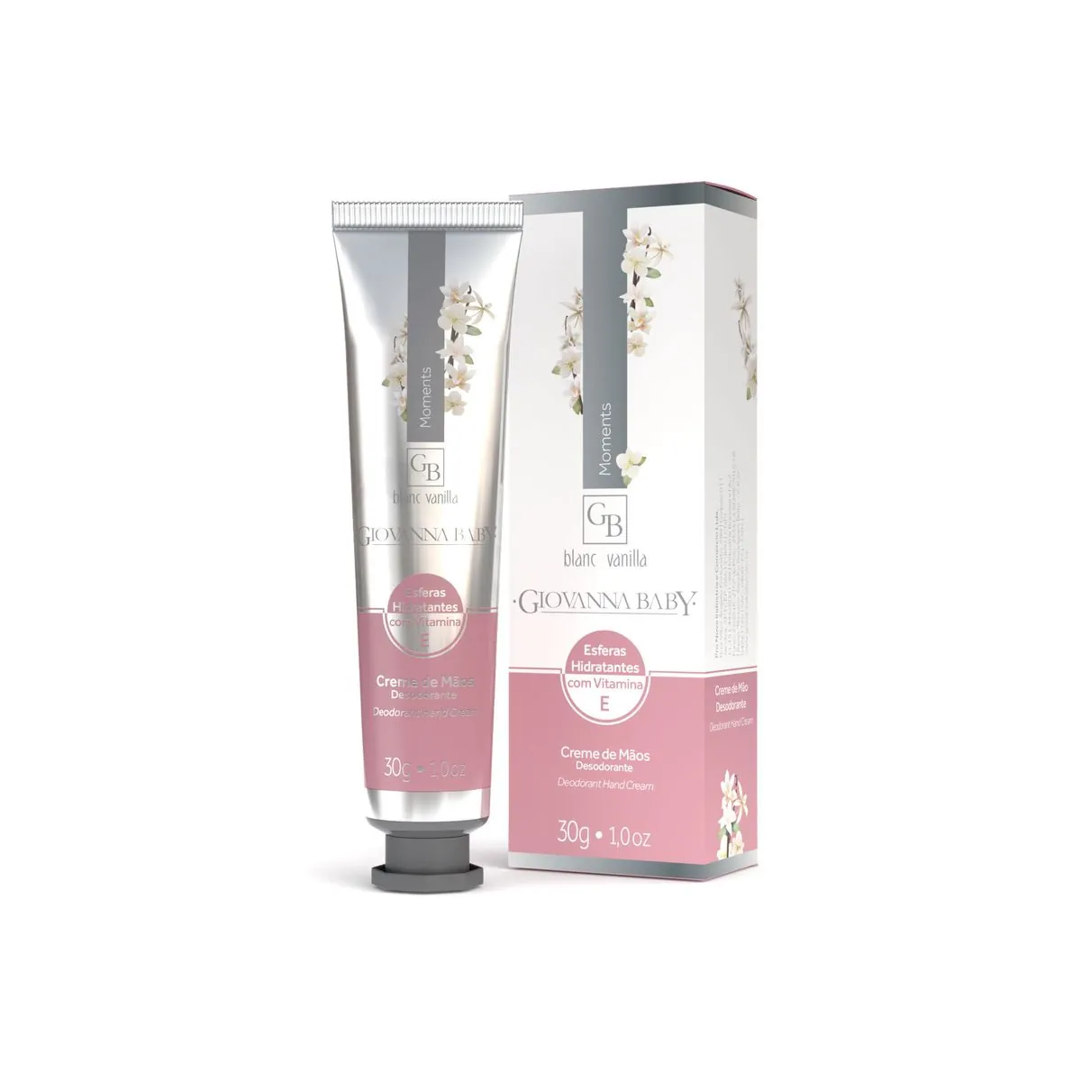 Creme para as Mãos Giovanna Baby Moments Blanc Vanilla 30g