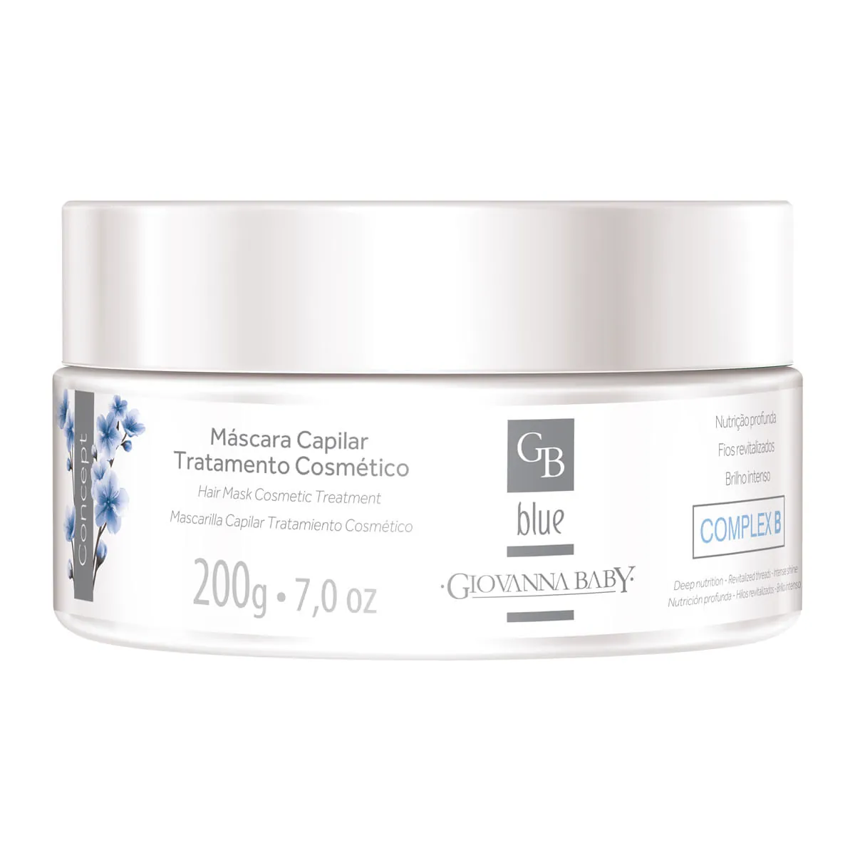 Máscara Capilar Concept Giovanna Baby Blue 200g