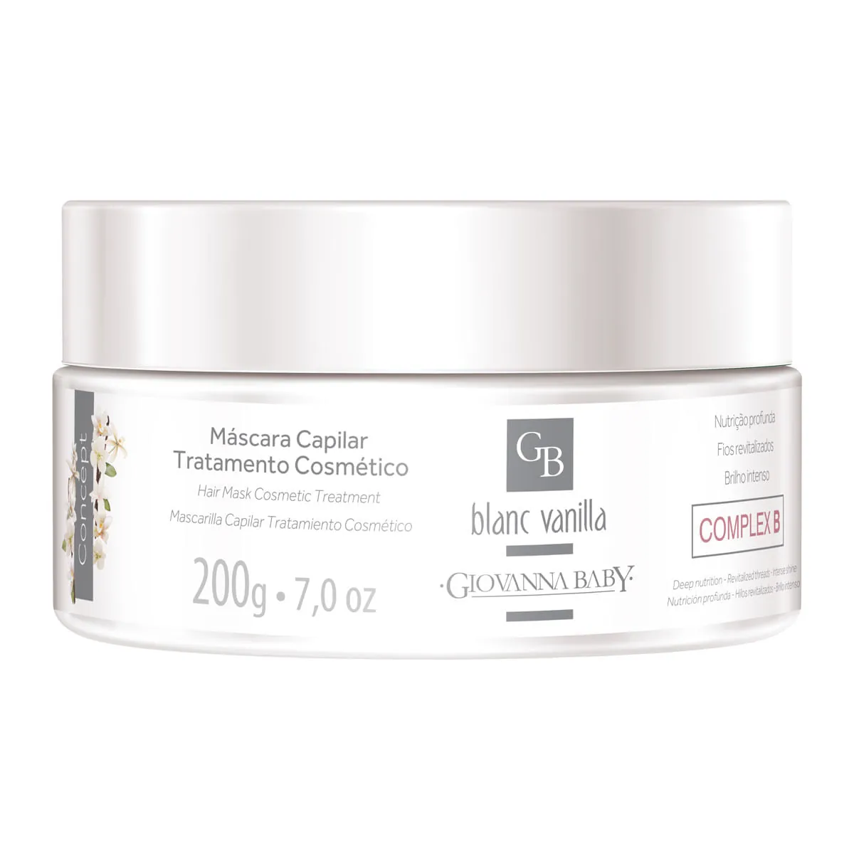 Máscara Capilar Concept Giovanna Baby Blanc Vanilla 200g