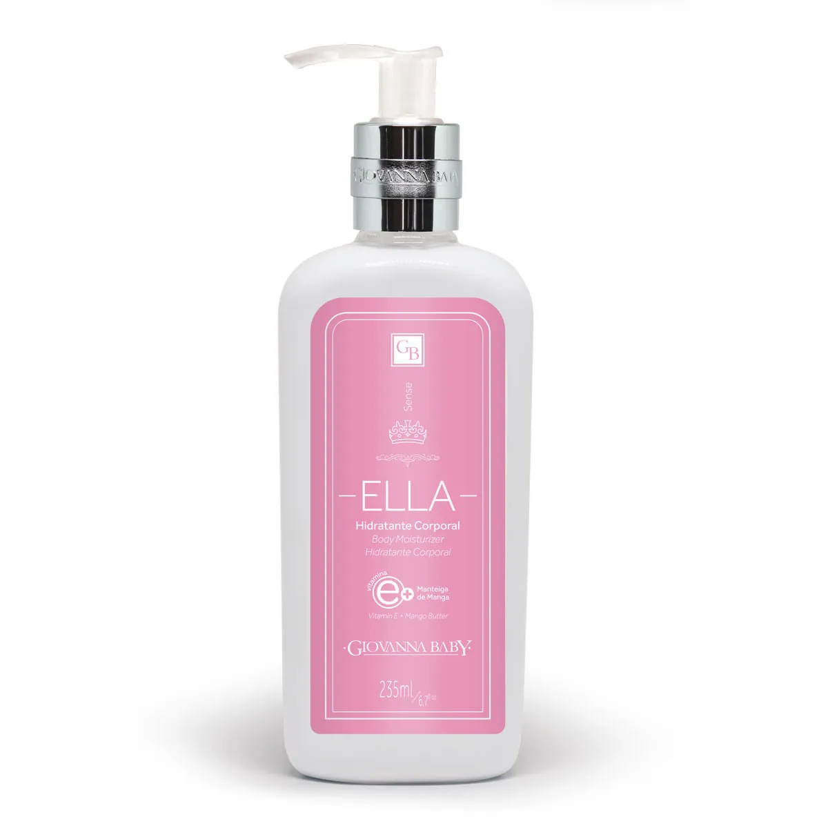 Loção Hidratante Desodorante Ella Sense Giovanna Baby 235ml