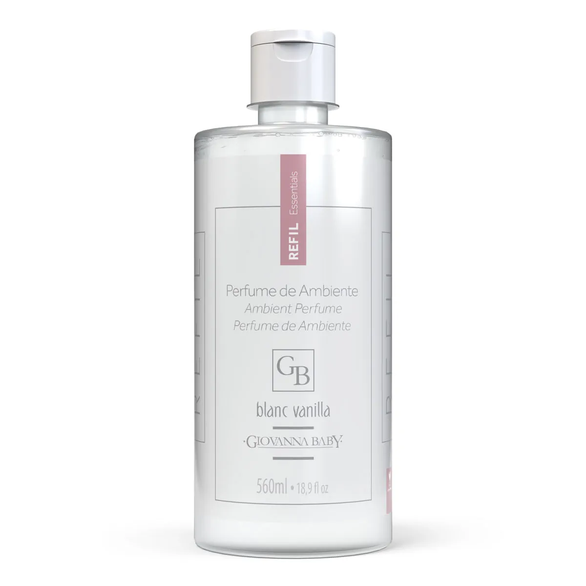 Refil Perfume de Ambiente Giovanna Baby Essentials Blanc Vanilla 560ml