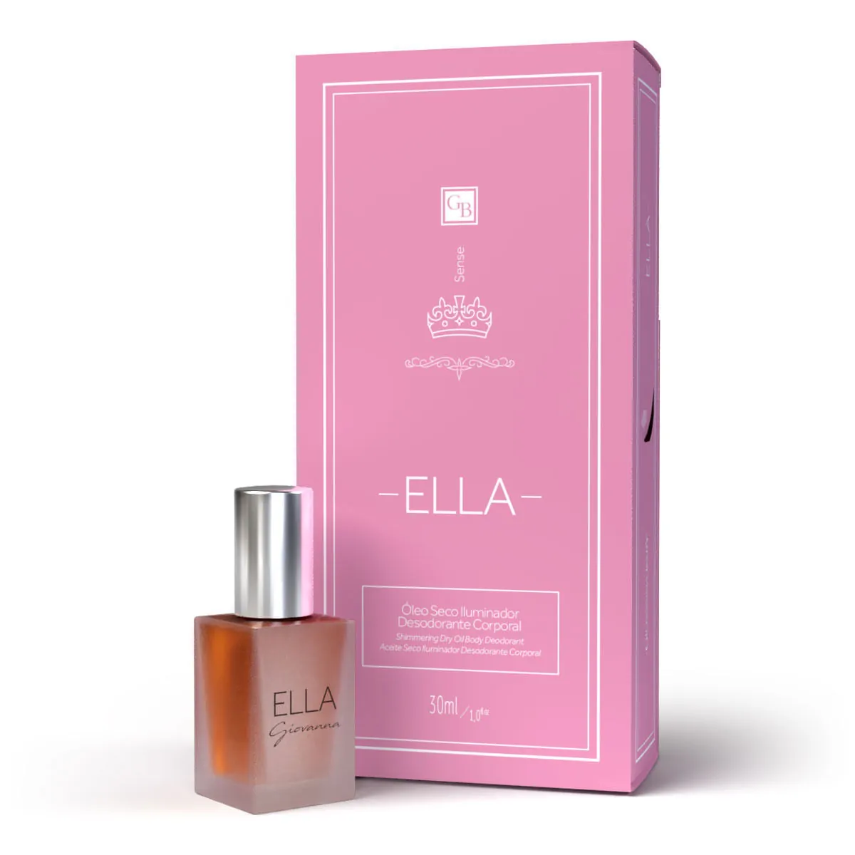 Giovanna Baby Sense Óleo Seco Corporal Iluminador Ella 30ml