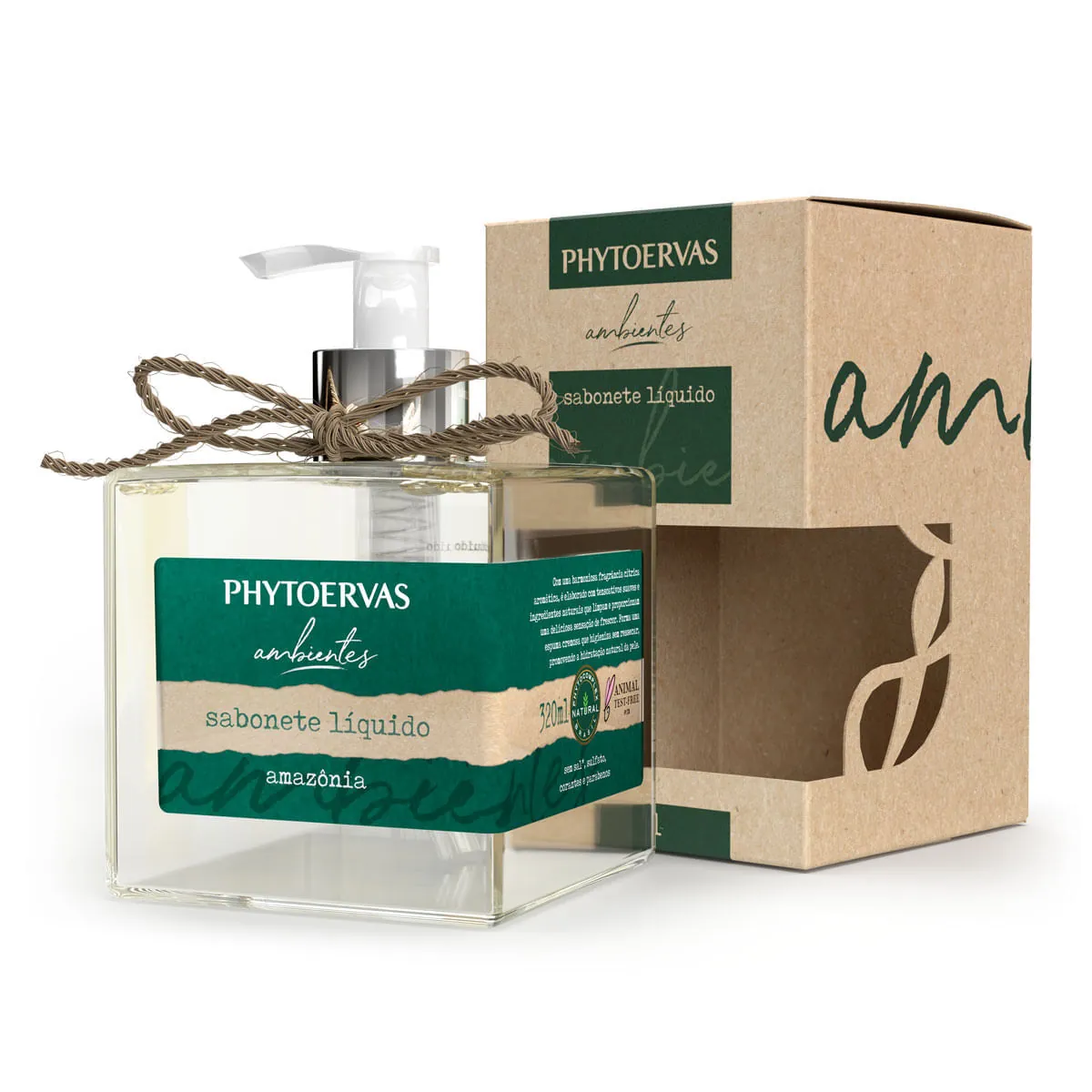 Sabonete Líquido Phytoervas Ambiente amazônia 320ml