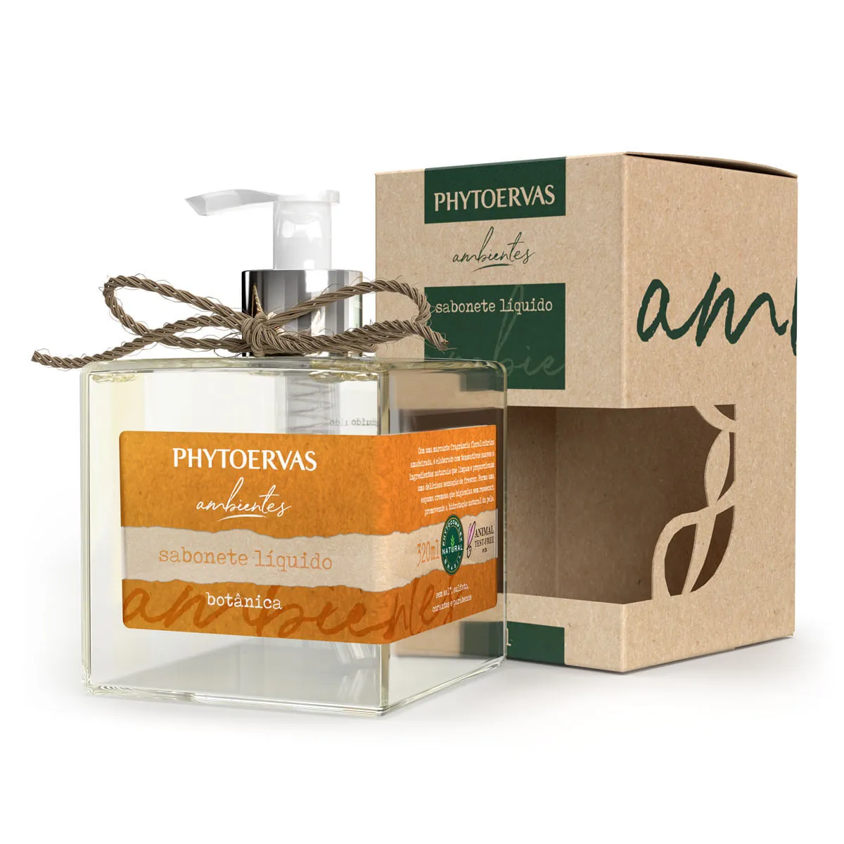 Sabonete Líquido Phytoervas Ambiente botânica 320ml