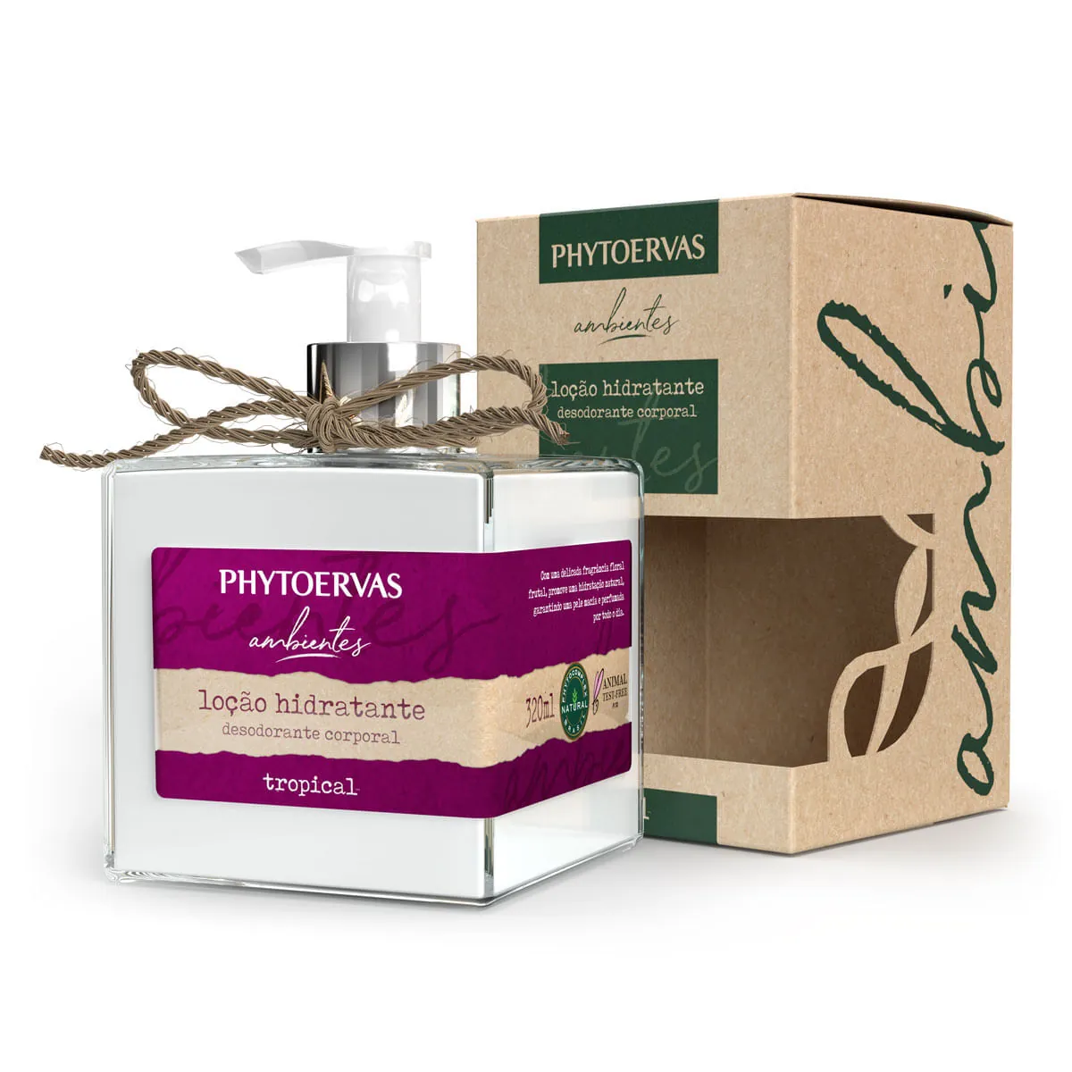 Hidratante Phytoervas Ambiente tropical 320ml