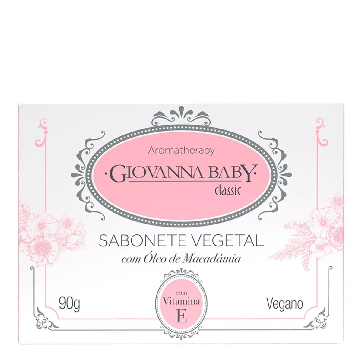 Sabonete Barra Vegetal Classic Giovanna Baby Aromatherapy Caixa 90g