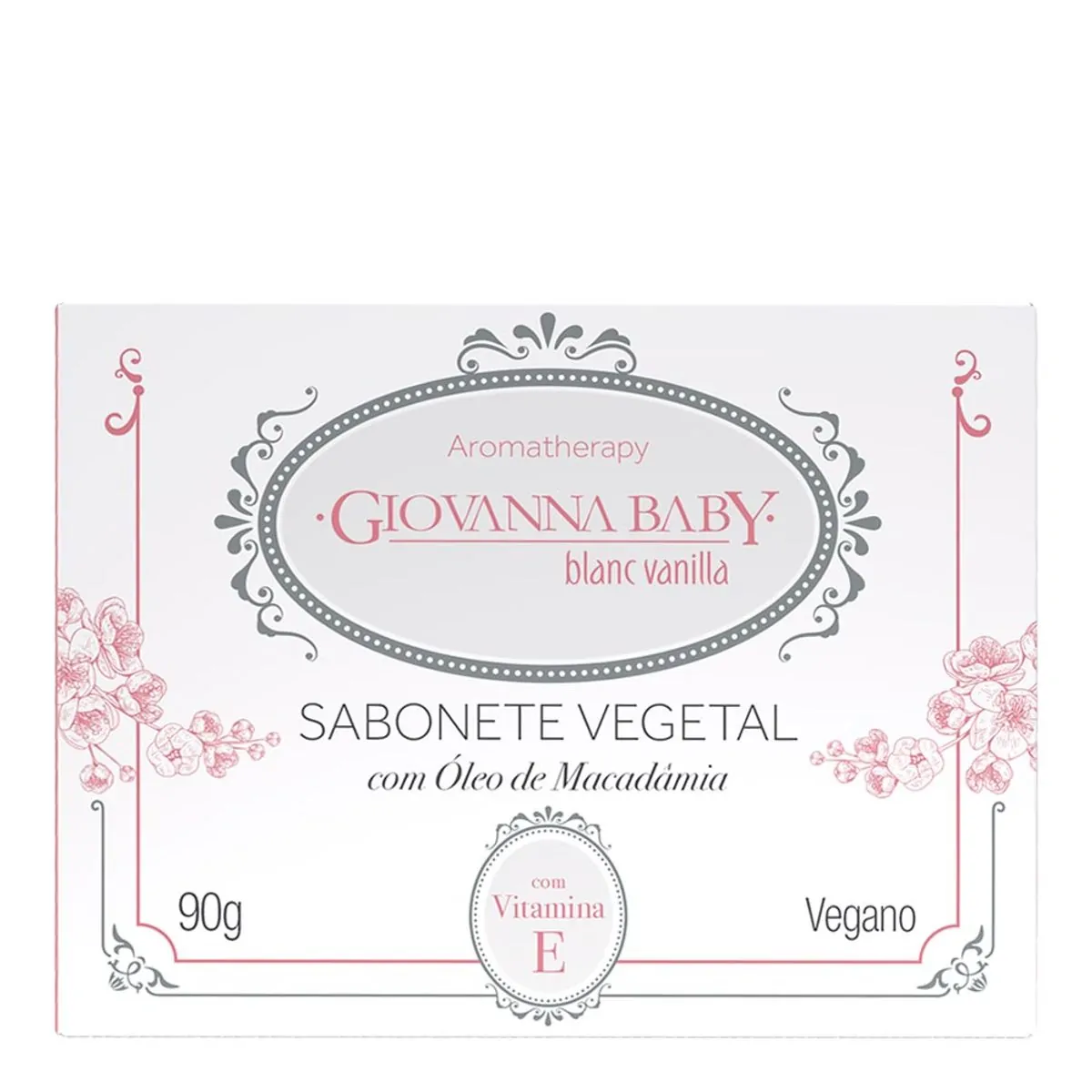 Sabonete Barra Vegetal Blanc Vanilla Giovanna Baby Aromatherapy Caixa 90g