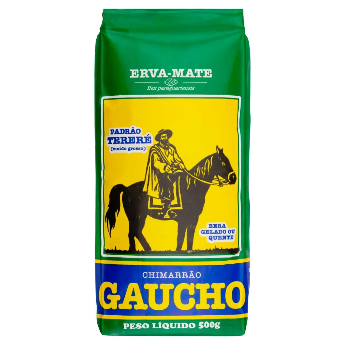 Erva Mate Chimarrão E Tereré Moída Grossa Gaúcho Pacote 500g
