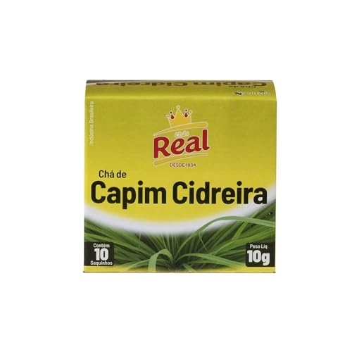 Chá Capim Cidreira Chás Real Caixa 10g 10 Unidades