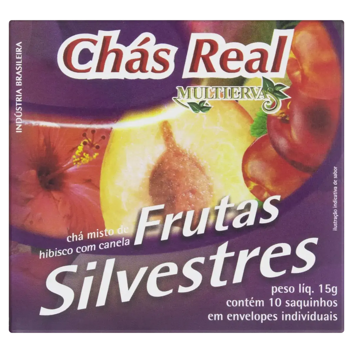 Chá Frutas Silvestres Chás Real Caixa 15g 10 Unidades
