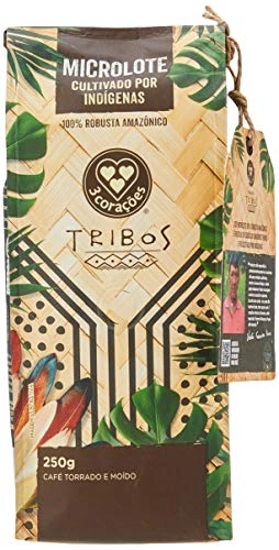 Café Torrado e Moído 3 Corações Tribos Pacote 250g