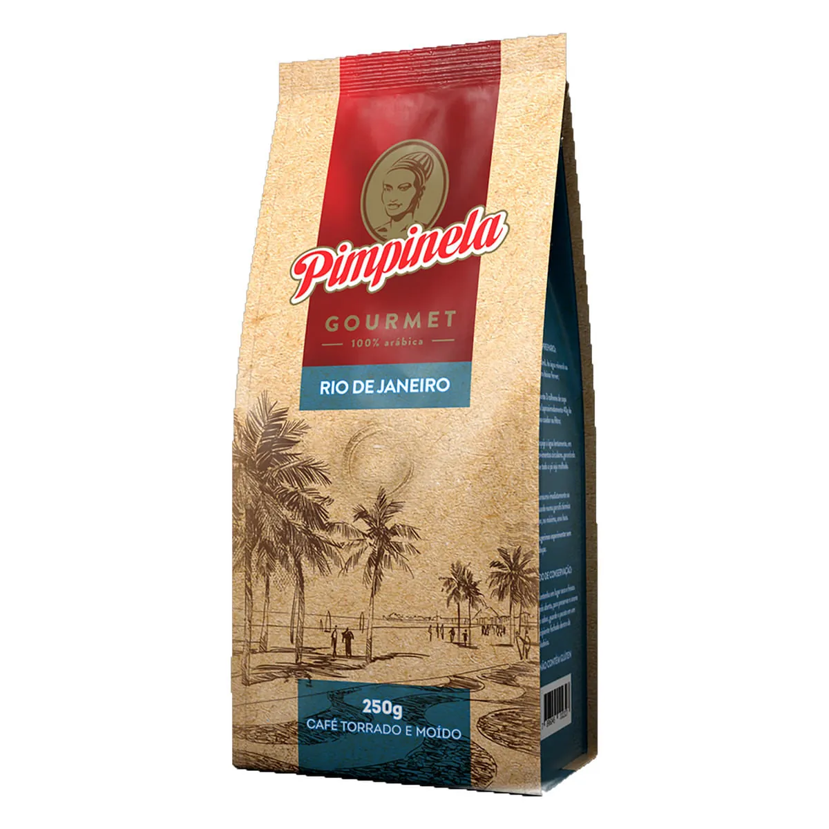 Café Torrado e Moído Pimpinela Rio de Janeiro Gourmet 250 g
