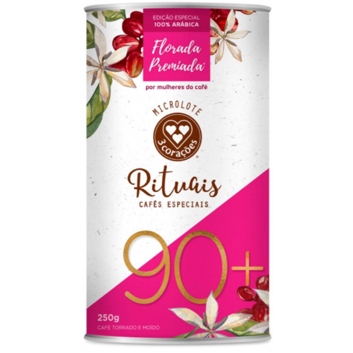Café Torrado E Moído Sueli Schwanz 3 Corações Rituais 90 Lata 250g