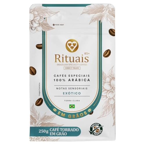 Café Torrado Em Grãos Exótico 3 Corações Rituais 85 Pouch 250g