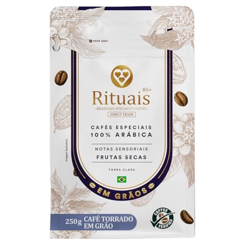 Café Torrado Em Grãos Frutas Secas 3 Corações Rituais 85 Pouch 250g