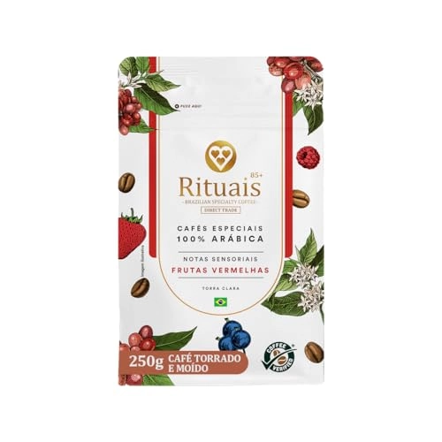 Café Torrado E Moído Frutas Vermelhas 3 Corações Rituais 85 Pouch 250g