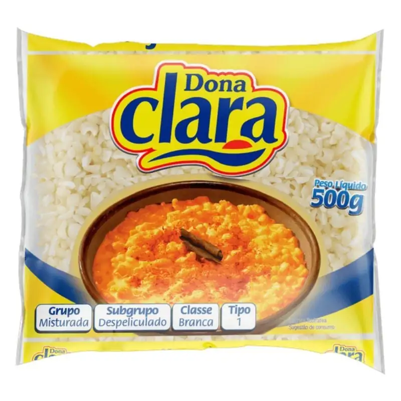 Canjica De Milho Branca Tipo 1 Dona Clara Pacote 400g