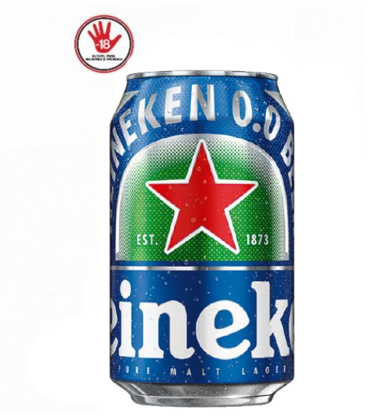 Cerveja HEINEKEN Zero Álcool Lata 350ml