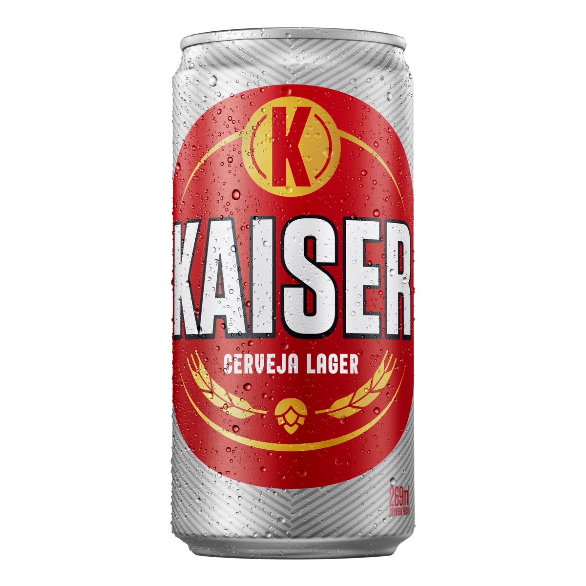 Cerveja Pilsen Kaiser Lata 269ml