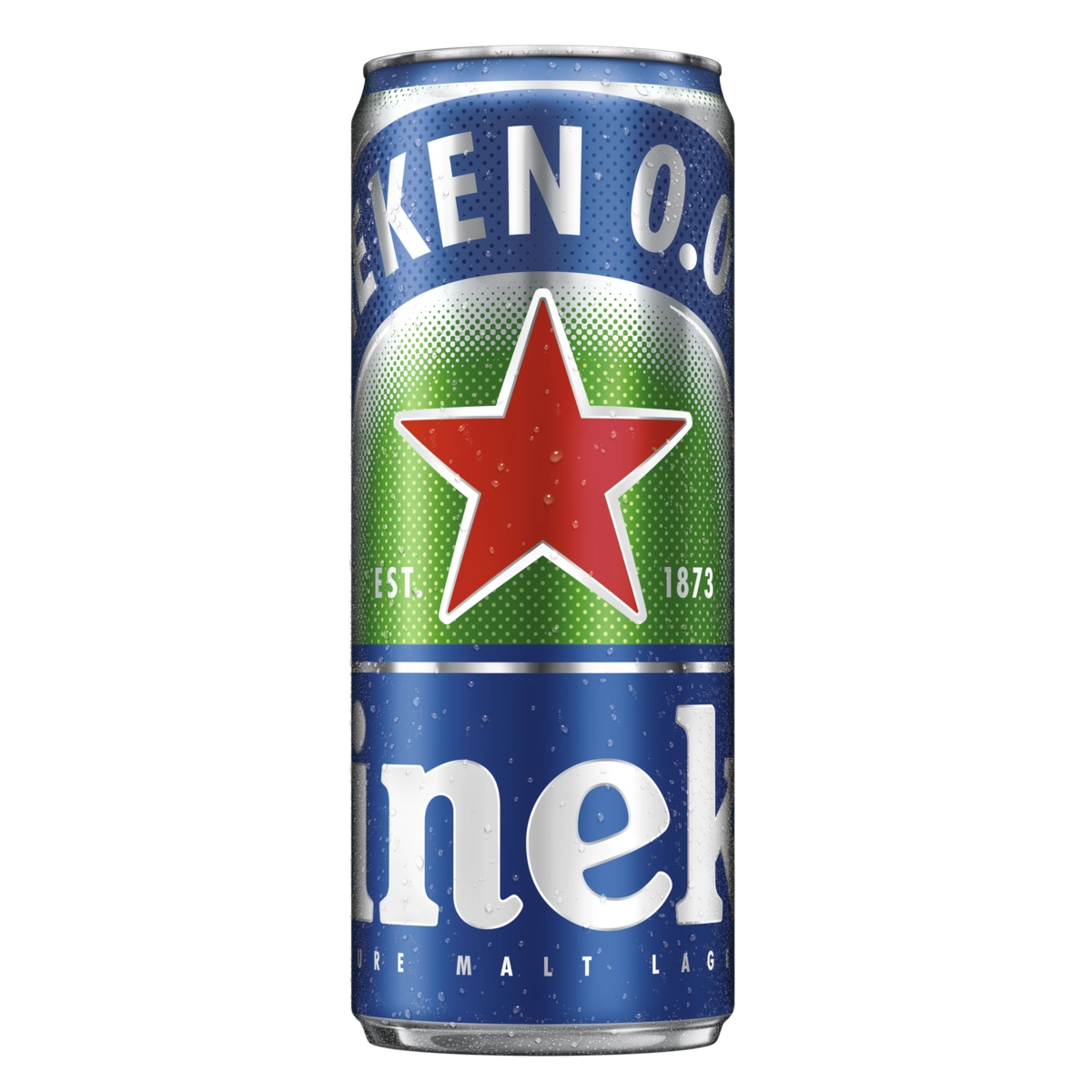 Cerveja Lager Puro Malte Zero álcool Heineken Lata 250ml