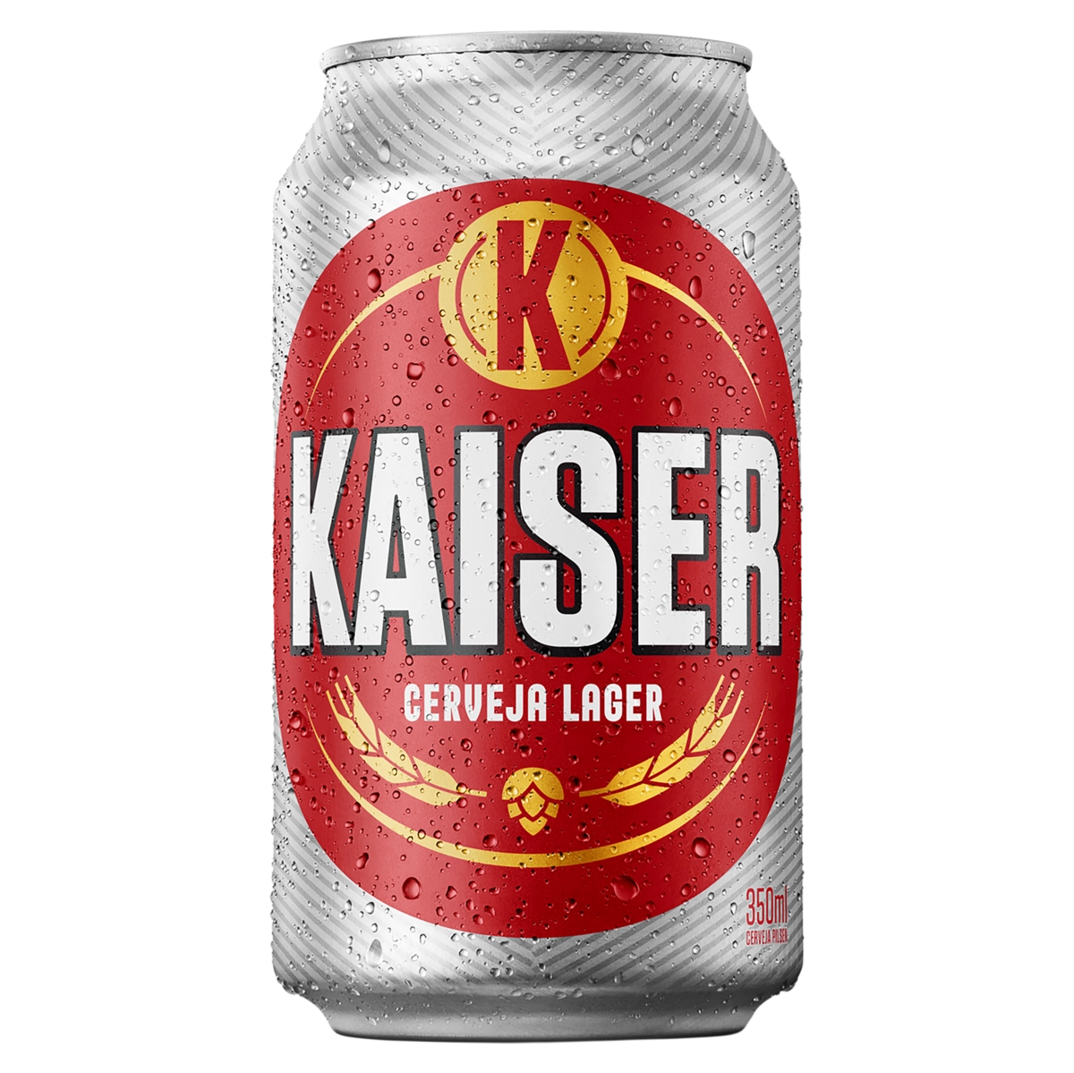 Cerveja Pilsen Kaiser Lata 350ml