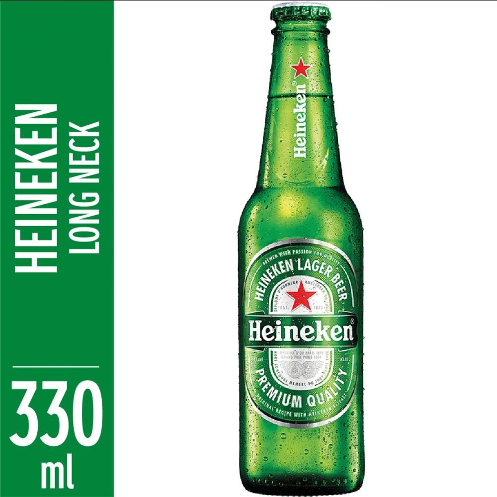 Cerveja Lager Premium Puro Malte Heineken Garrafa 330ml