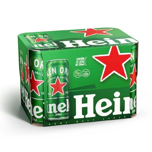 Cerveja Lager Heineken Lata 350ml