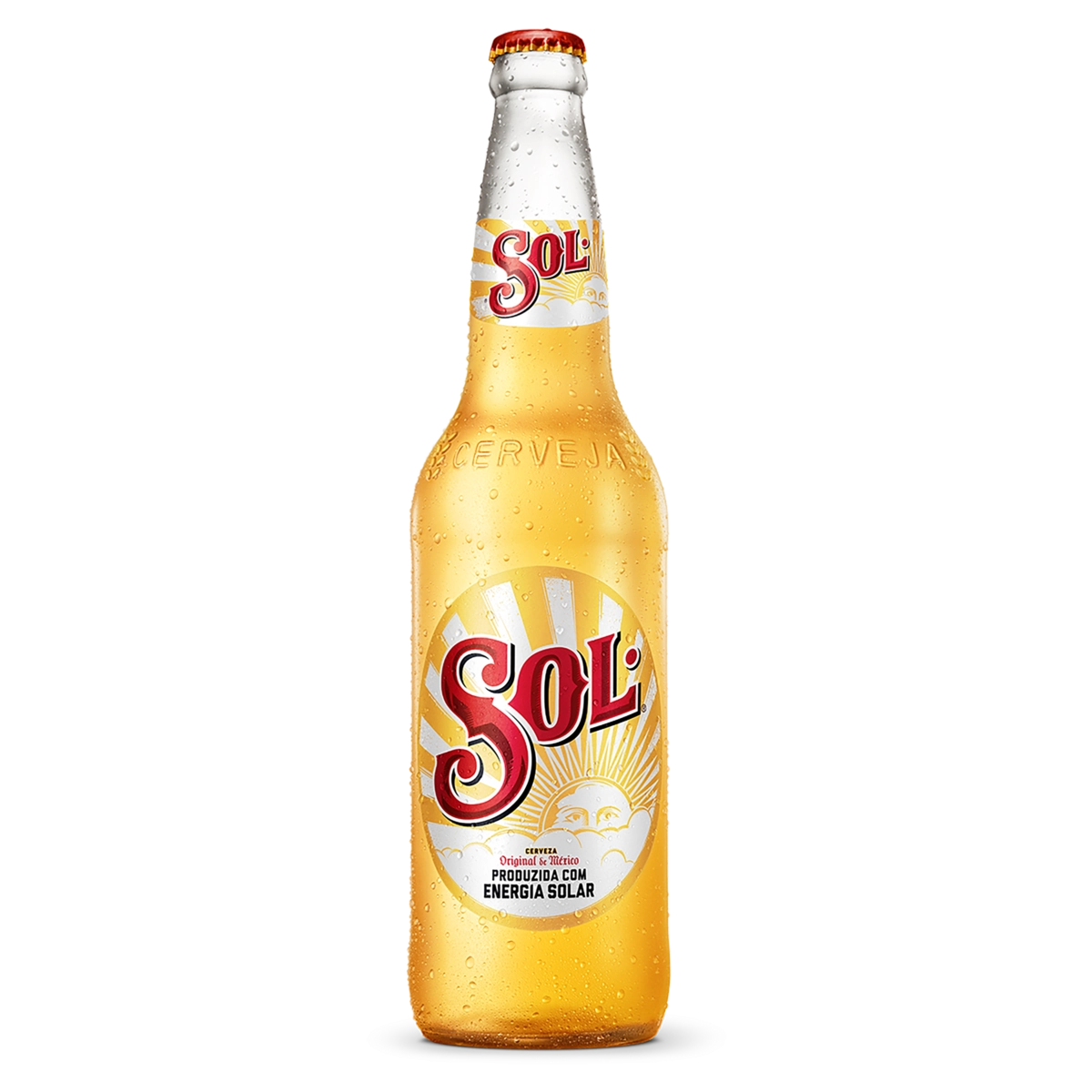 Cerveja Pilsen Sol Garrafa 600ml