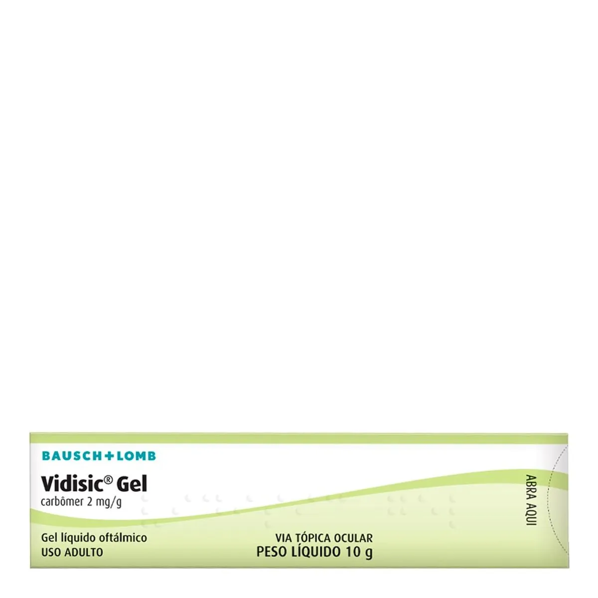 Vidisic Gel 2mg Bausch Lomb Caixa 10g Tópica Ocular