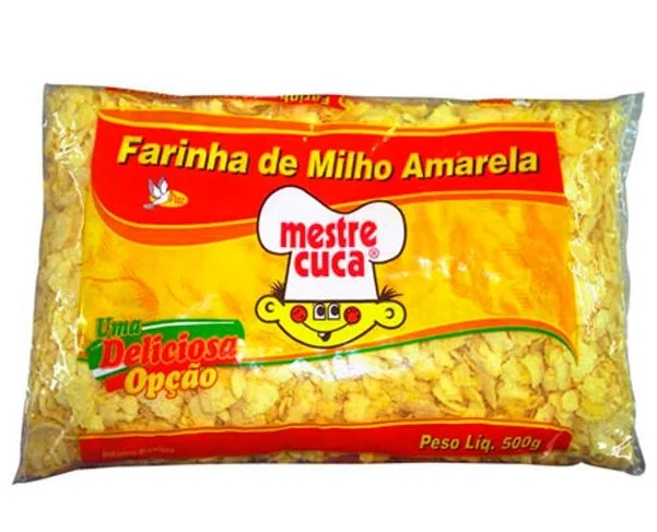 Farinha De Milho Amarela Mestre Cuca Pacote 500g
