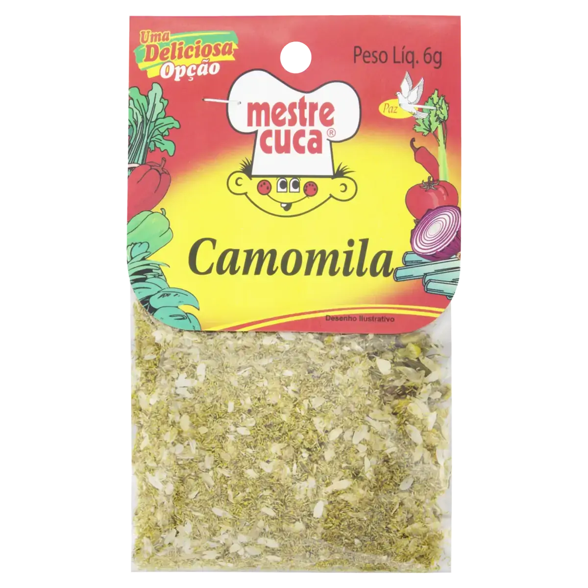Camomila Mestre Cuca Solapa 6g