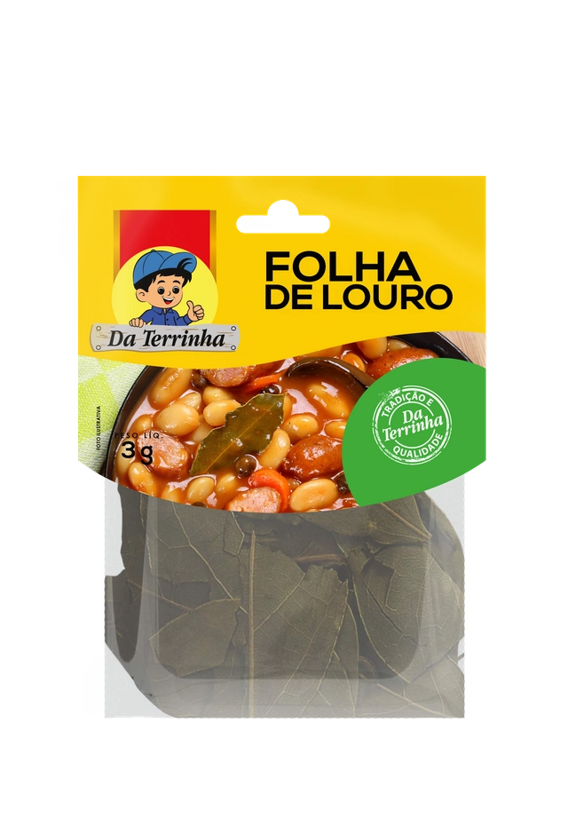 Folha De Louro Da Terrinha 03g