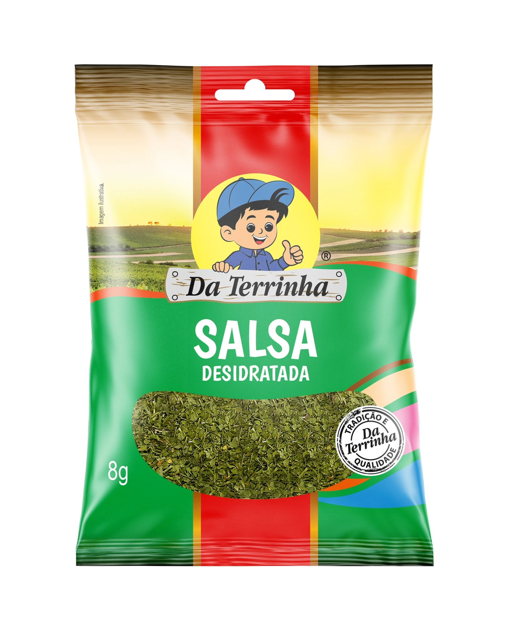 Salsa Desidratada Da Terrinha 08g
