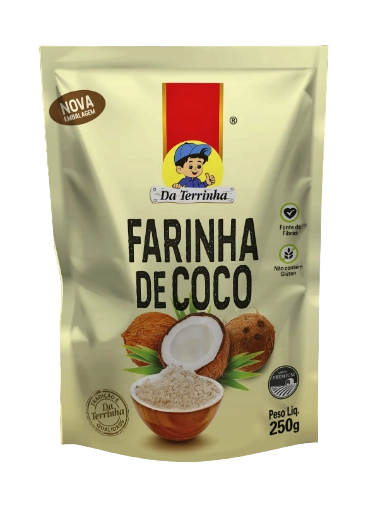 907 Farinha De Coco Da Terrinha 250 G Und
