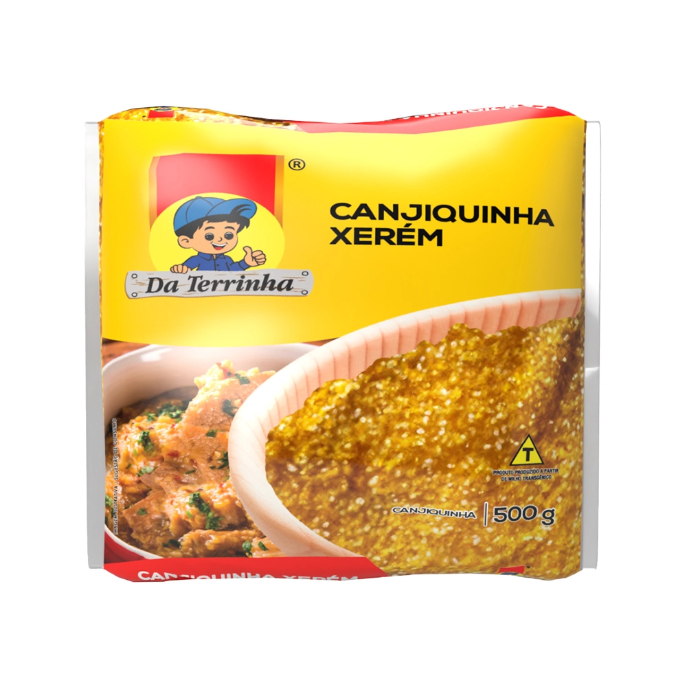 Canjiquinha Xerem Da Terrinha 500 g - Caixa com 12 unidades