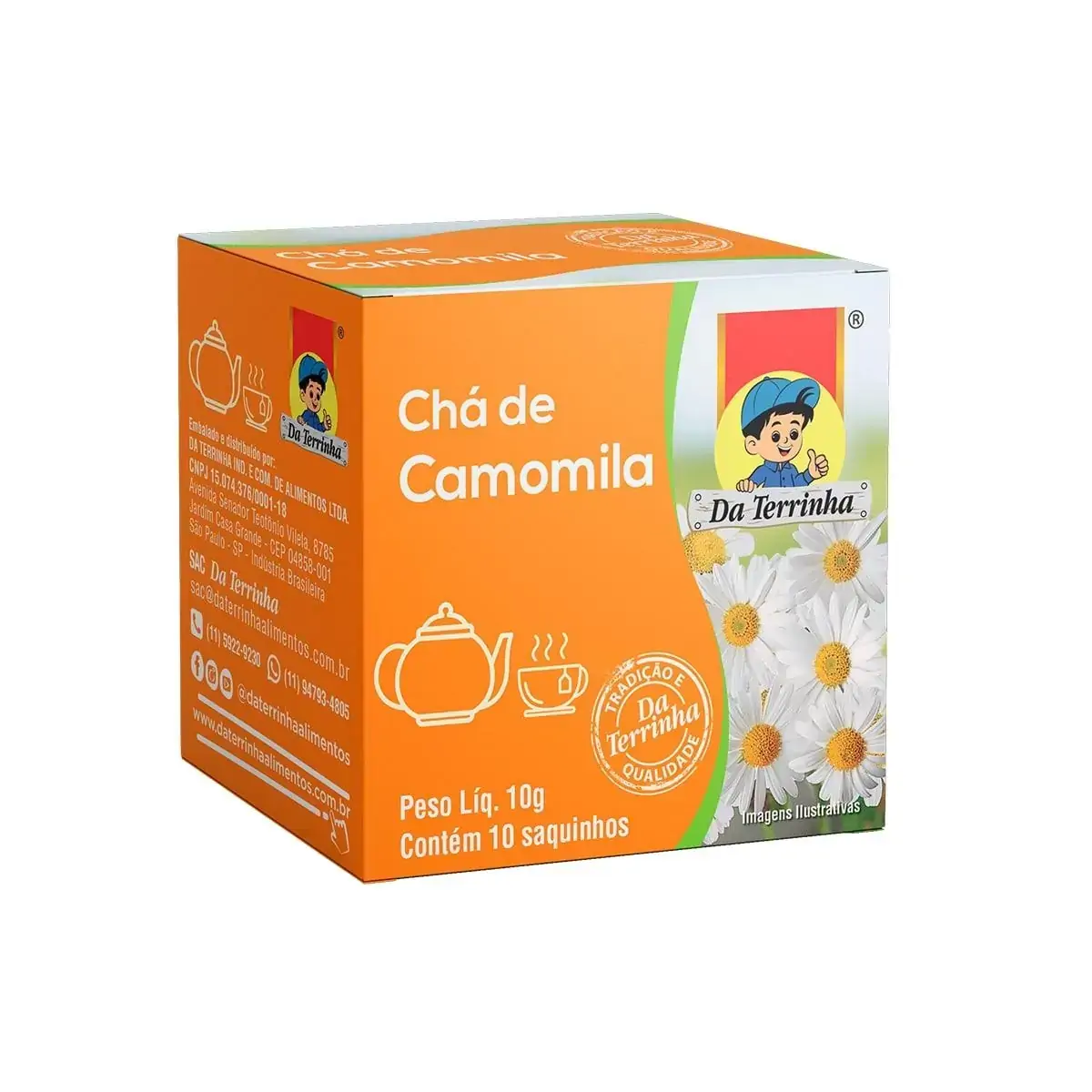 Chá de camomila Da Terrinha 10 g