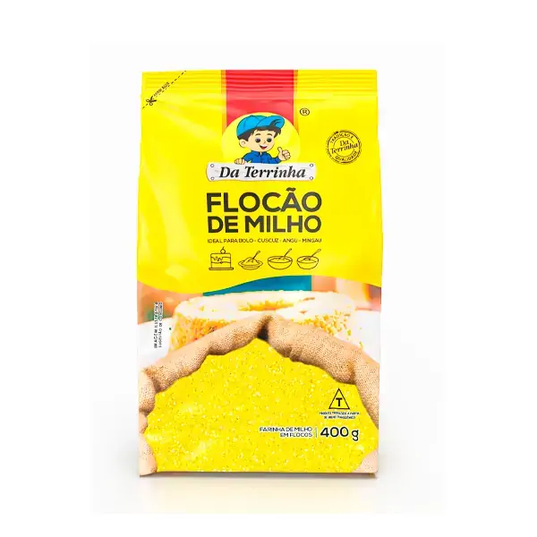 01519 Flocao De Milho Da Terrinha 400g Und