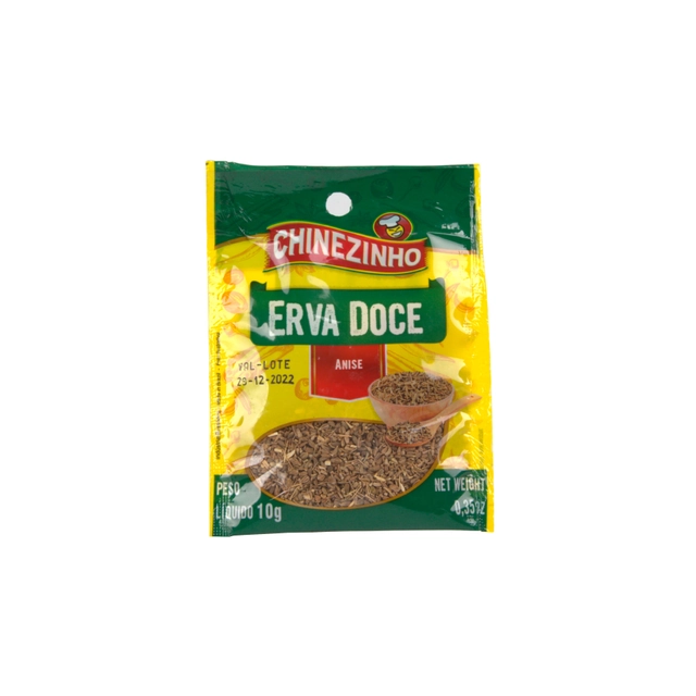 Erva Doce Em Grãos Chinezinho 10g