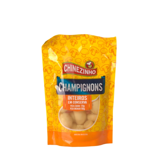 Cogumelo Champignon Inteiro Doy Pack Chinezinho 170g/100g Drenado