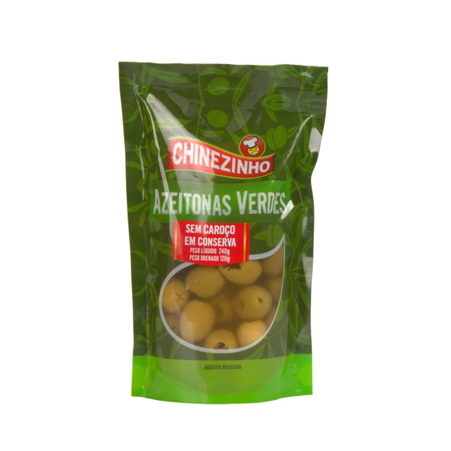 Azeitona Verde Sem Caroço Doy Pack 240g/ 120g Drenado