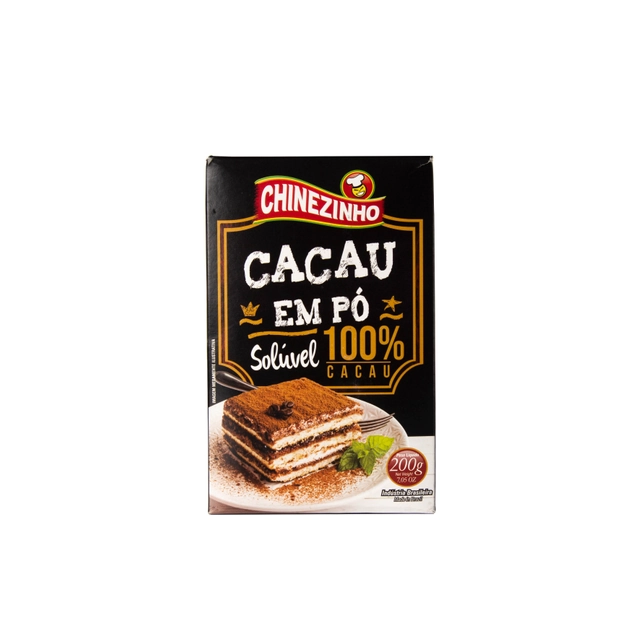 Cacau Em Pó 100 Chinezinho 200g